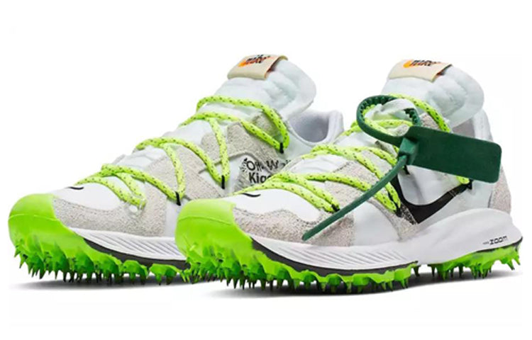 Nike Womens WMNS Zoom Terra Kiger 5 OW Off-White - White Electric Green CD8179-100 sneakmarks