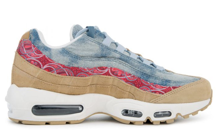 Nike Air Max 95'Wild West' GS Parachite Beige/University Red BV6375-200 sneakmarks