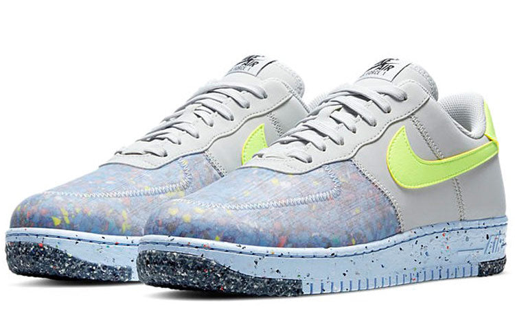 Nike Air Force 1 Low 'Crater' Pure Platinum/Barely Volt/Summit White CZ1524-001 KICKSOVER