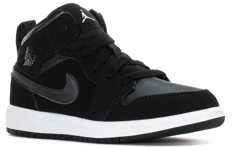 Air Jordan 1 Mid SE PS 'Black Anthracite' Black/Anthracite/White BQ6932-012