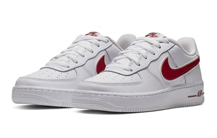 Nike Air Force 1 Low GS White Gym Red AV6252-101 KICKSOVER