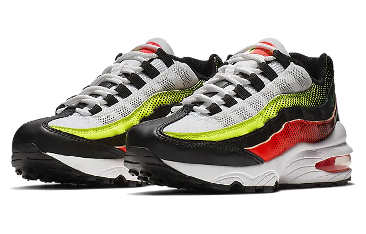 Nike Air Max 95 RF'Neon Collection' GS Black/Total Crimson-Volt-Aloe Verde AV5138-001 sneakmarks