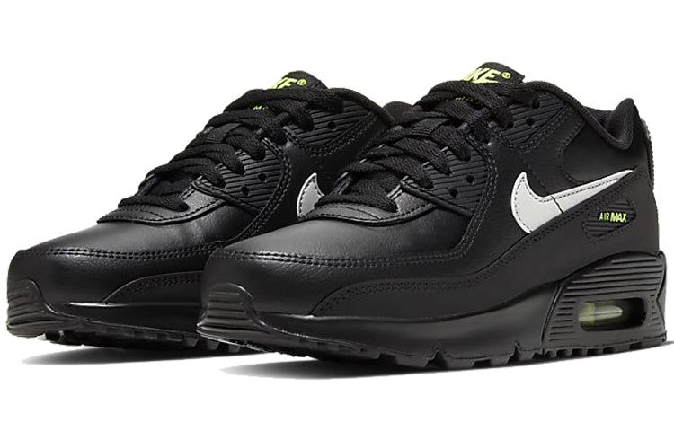 Nike Air Max 90 GS 'Black Volt' Black/Volt/Light Smoke Grey CV9608-001 KICKSOVER