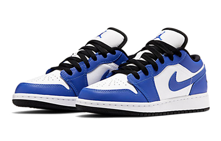 Air Jordan 1 Low GS 'Game Royal' White/Game Royal/Black 553560-124