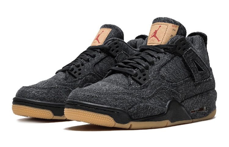 Air Jordan 4 Retro Levis NRG GS Levis - Black Denim AQ9103-001