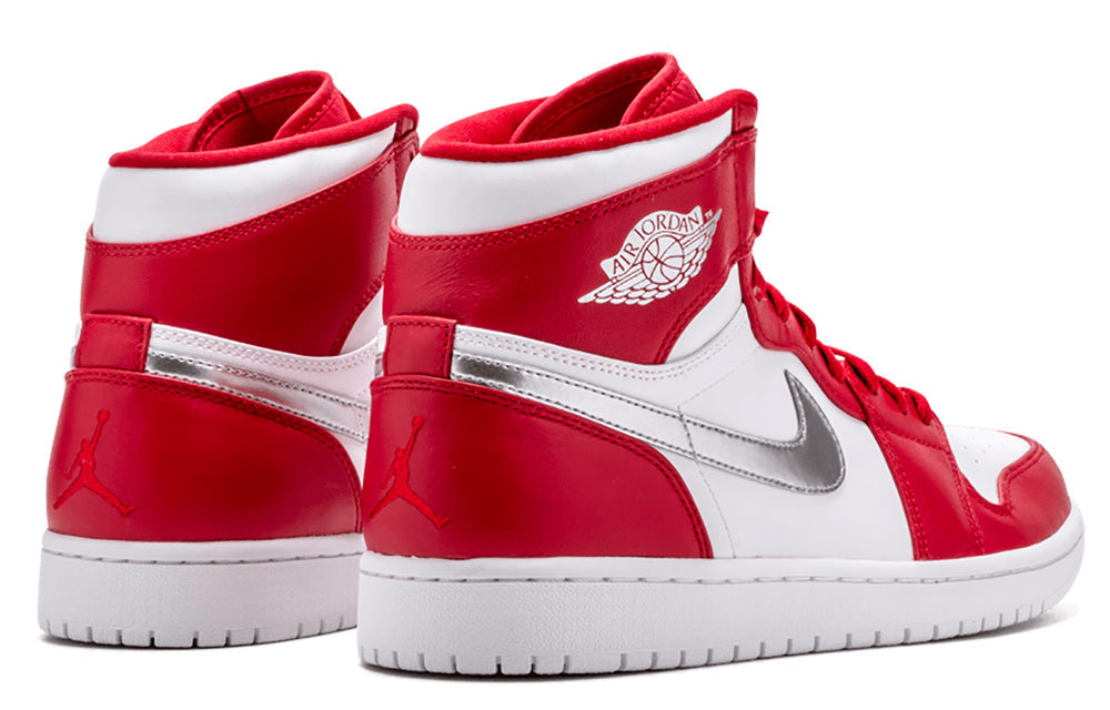 Air Jordan 1 Retro High Gym Red Metallic Silver 332550-602