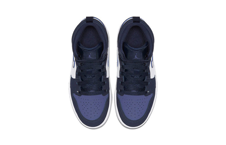 Air Jordan 1 Mid PS 'Sanded Purple' Obsidian/Sanded Purple/White 640734-445