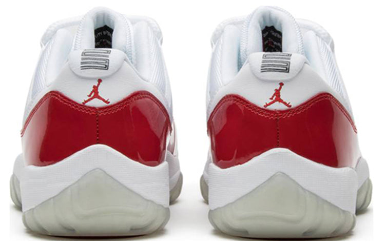 Air Jordan 11 Retro Low White Varsity Red 528895-102