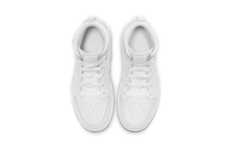 Air Jordan 1 Mid PS 'Triple White' White/White/White 640734-126