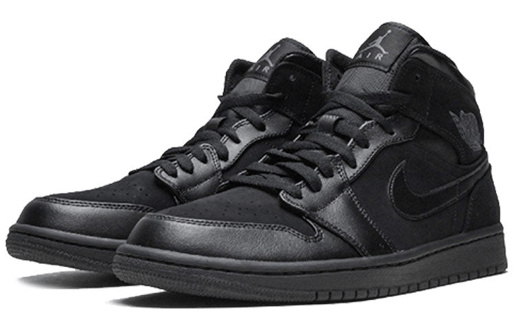 Air Jordan 1 Mid Black 554724-050