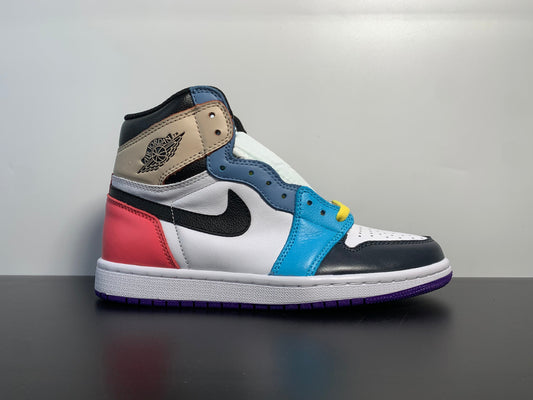 Air Jordan 1 multicolor stitching CV5276-125