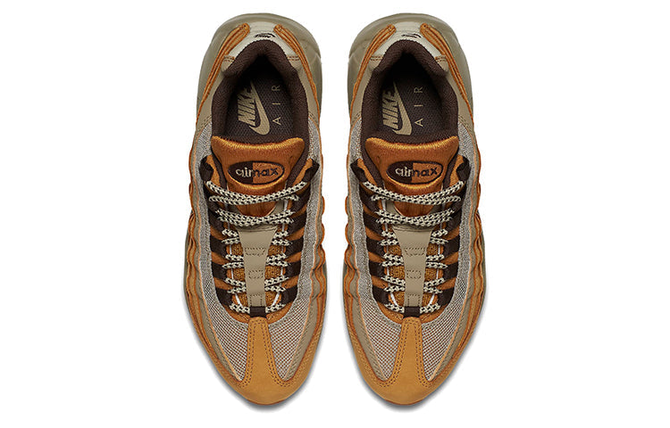 Womens Air Max 95 'Wheat' Bronze/Baroque Brown/Bamboo 880303-700 sneakmarks