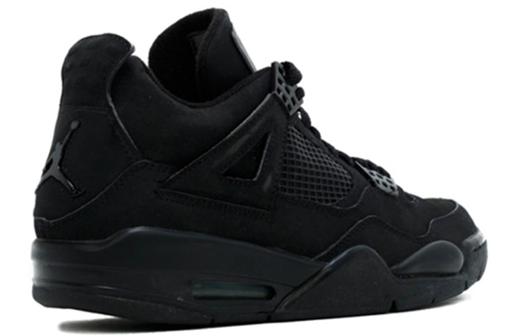 Air Jordan 4 Retro 'Black Cat' 2006 Black/Black/Light Graphite 308497-002