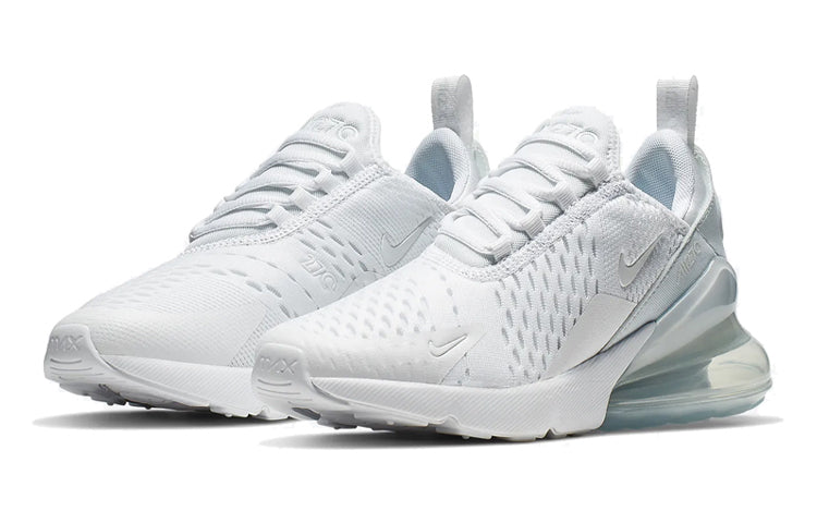 Nike Air Max 270 GS White Silver 943345-103 KICKSOVER