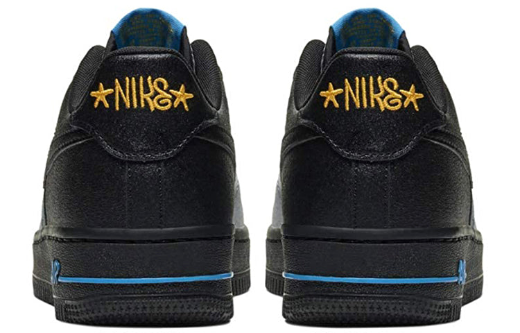 Nike Air Force 1 Low LV8 GS 'Graffiti Graphics' Black/Wolf Grey/Blue Hero/Black CQ4217-001 KICKSOVER