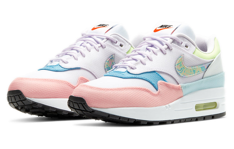 Womens Air Max 1 'Multi-Color' Barely Grape/Hyper Turquoise/Rose/Clear CU4761-500 KICKSOVER