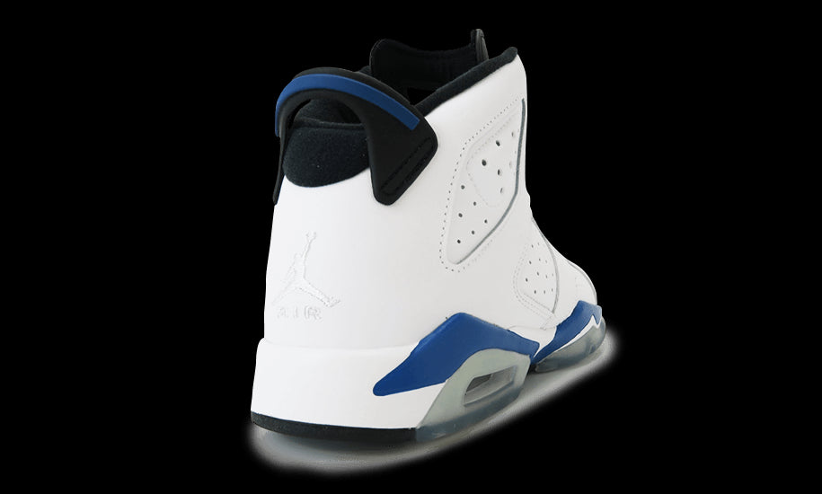 Air Jordan 6 Retro BG Sport Blue 384665-107