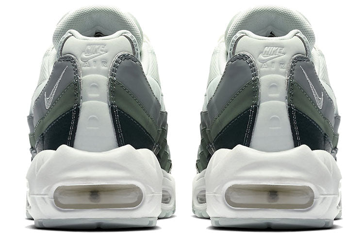 Nike Womens Air Max 95 'Clay Green' Barely Grey/Light Pumice-Clay Green 307960-013 sneakmarks