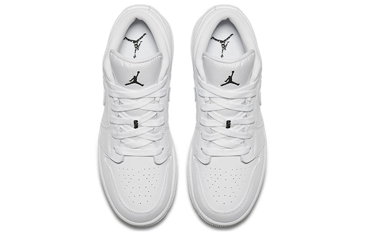 Air Jordan 1 Low GS Triple White 553560-110