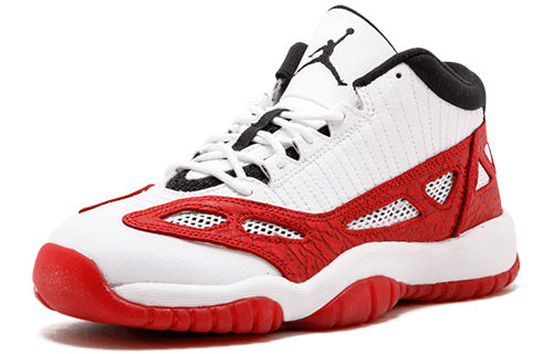 Air Jordan 11 Retro Low IE'Gym Red' GS White/Gym Red-Black 919713-101