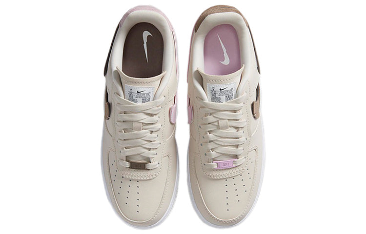 Nike Womens Air Force 1 Low Vandalized 'Light Orewood Brown' Light Orewood Brown/Olive Grey/Light Arctic Pink DC1425-100 KICKSOVER