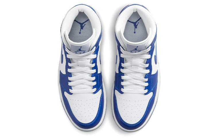 Nike Womens Air Jordan 1 Mid Kentucky Blue BQ6472-104