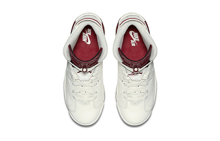 Air Jordan 6 Retro BG Maroon 384665-116