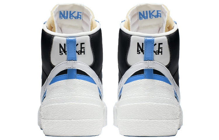 Nike Blazer Mid x Sacai Black Legend Blue BV0072-001 sneakmarks