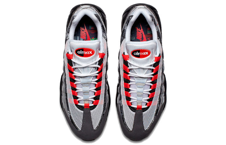 Nike Air Max 95 Print We Love Nike - Orange AQ0925-002 sneakmarks