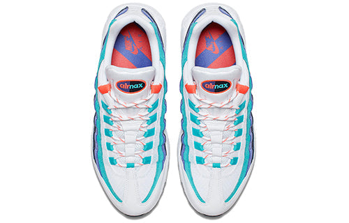 Nike Air Max 95 'Hyper Jade' White/Flash Crimson-Hyper Jade AV7939-100 sneakmarks