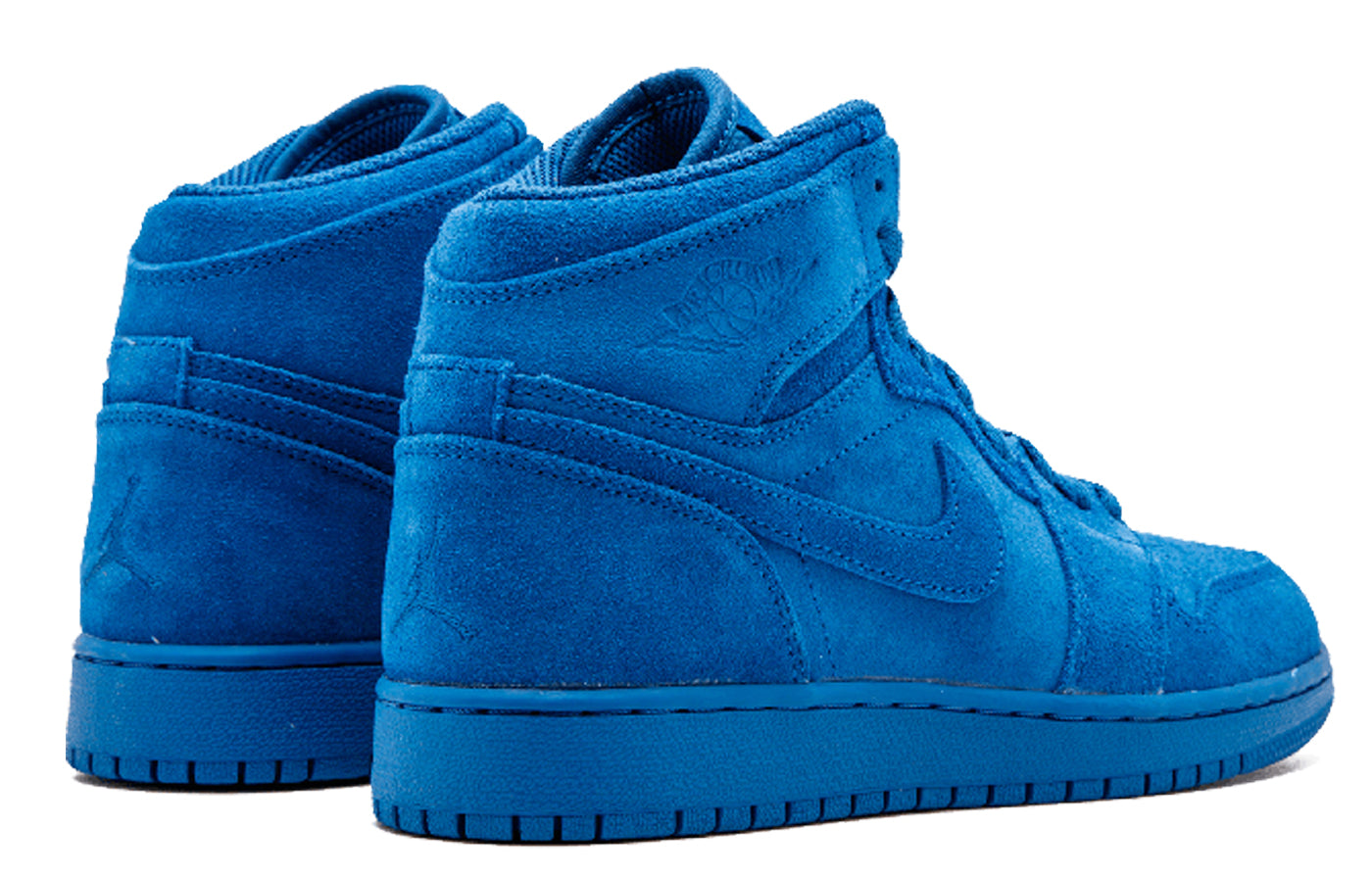 Air Jordan 1 Retro High GS 'Blue Suede' Team Royal/Team Royal 705300-404