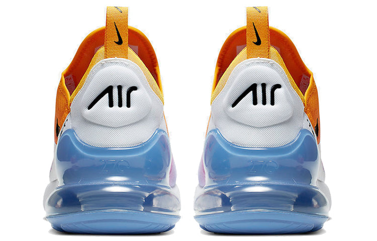 Nike Air Max 270 'Summer Gradient' University Gold/Black-University Blue AH8050-702 KICKSOVER