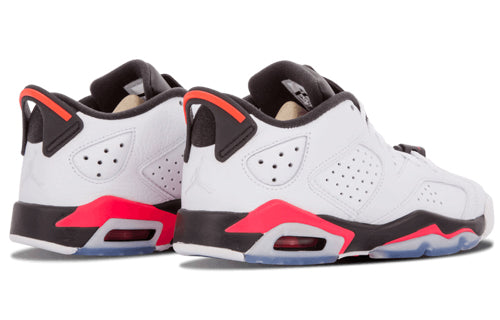 Air Jordan 6 Retro Low BG White Infrared 768881-123