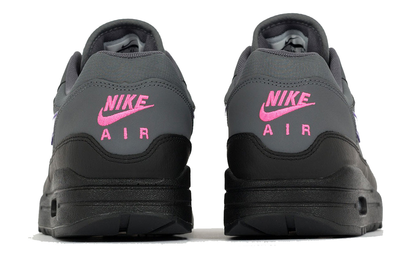 Nike Air Max 1 'Fierce Purple' Dark Grey/Fierce Purple/Black/Pink Blast AR1249-002 KICKSOVER