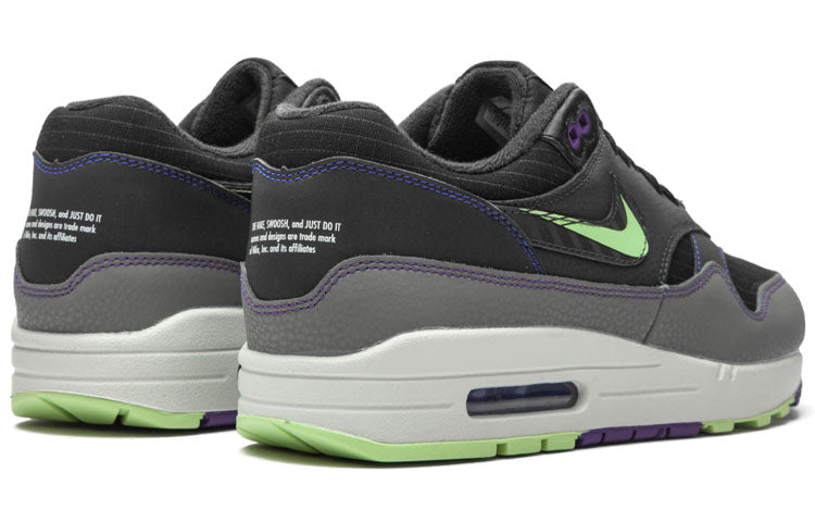 Nike Air Max 1 'Future Swoosh' Black/Cool Grey/Anthracite/Racer Blue CT1624-001 KICKSOVER