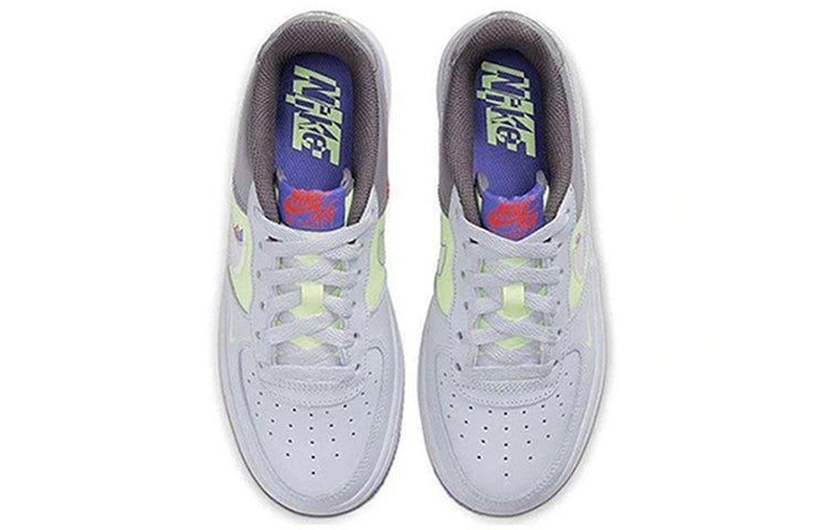 Nike Air Force 1 Low GS 'Dunk It' Grey/Violet/White CT1628-001 KICKSOVER