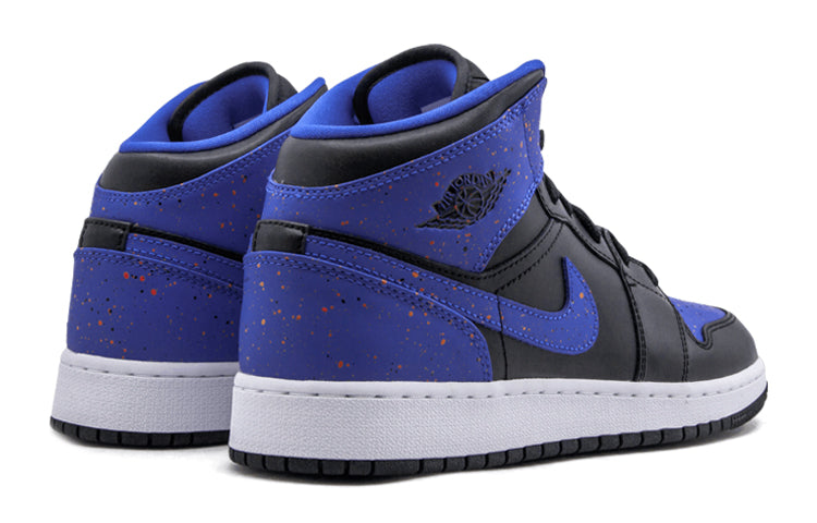 Air Jordan 1 Mid GS Black Royal 554725-048