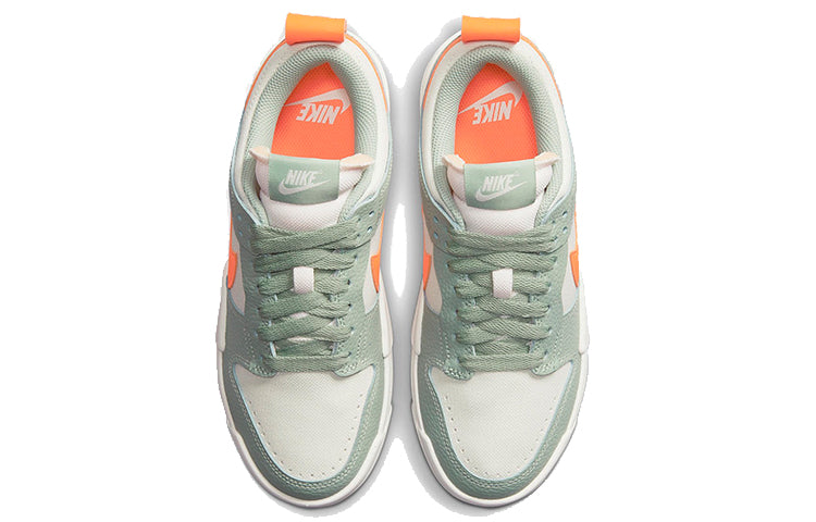 Nike Womens WMNS Dunk Low Disrupt 'Sea Glass Crimson' Sea Glass/Hyper Crimson/Steam/Sail DJ3077-001