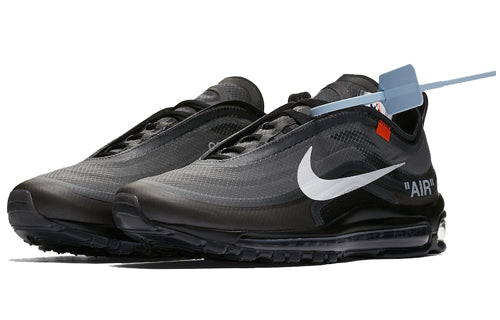 Nike Off-White x Air Max 97 'Black' Black/Cone-Black-White AJ4585-001 sneakmarks