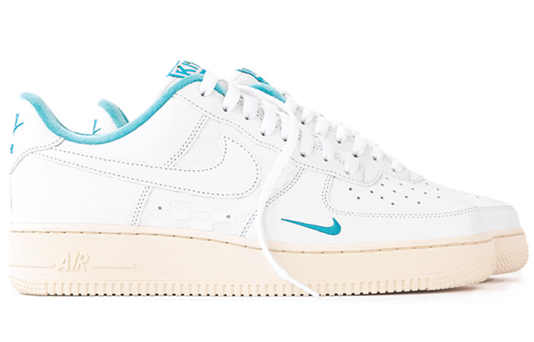 Nike KITH x Air Force 1 Low 'Blue Lagoon' White/Blue Lagoon/Aloe Verde/White DC9555-100 KICKSOVER