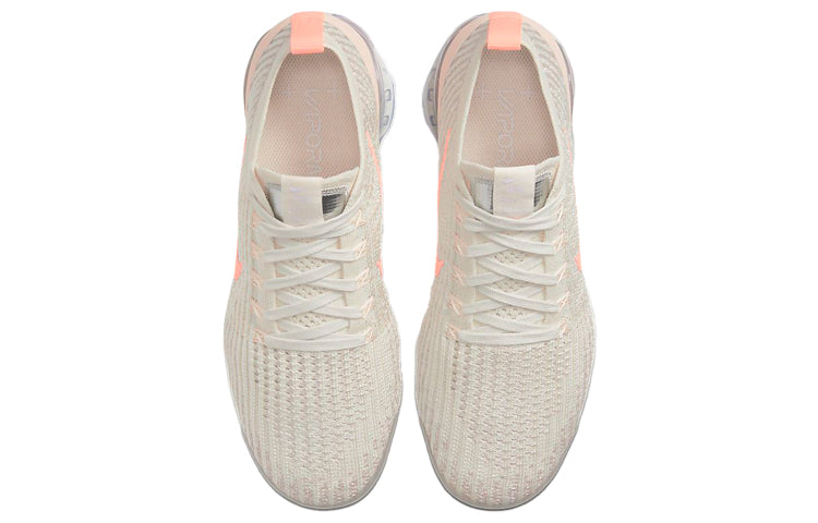 Nike Womens Air VaporMax Flyknit 3 'Light Cream Crimson Tint' Light Cream/Crimson Tint/Vast Grey/Atomic Pink CT1274-200