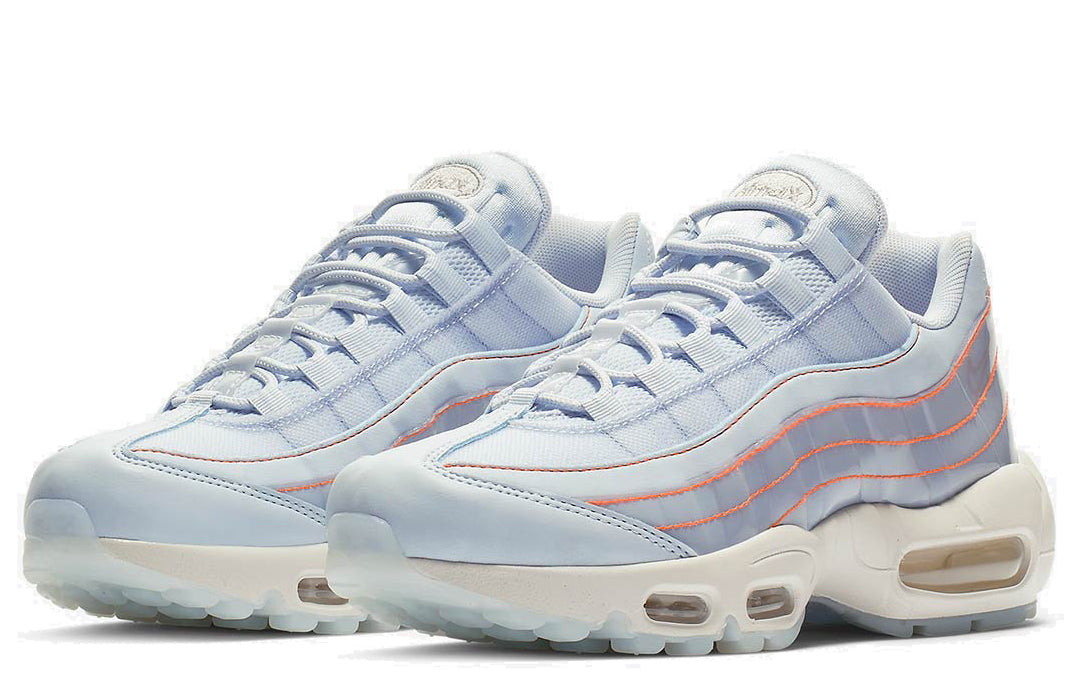 Womens Air Max 95 'Half Blue' Half Blue/Summit White 918413-400 sneakmarks