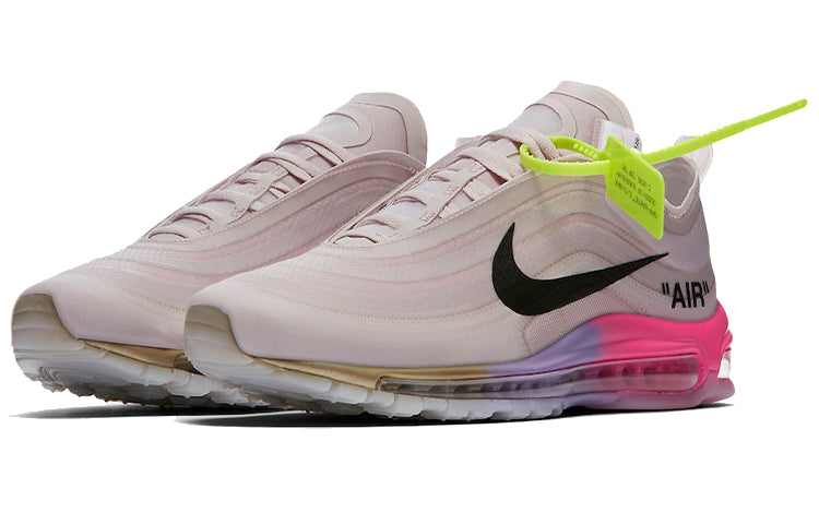 Nike Serena Williams x OFF-WHITE x Air Max 97 OG 'Queen' Elemental Rose/Barely Rose-Black-White AJ4585-600 sneakmarks