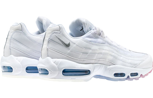 Nike Air Max 95 'Glacier Blue' White/Photo Blue-Glacier Blue-Metallic Silver AQ7981-100 sneakmarks