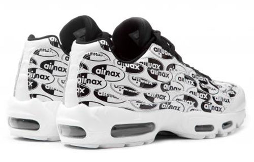 Nike Air Max 95 Premium Logo Pack - White Black 538416-103 sneakmarks