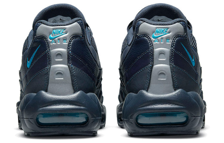 Nike Air Max 95 Essential 'Obsidian' Obsidian/Reflect Silver/Black/Laser Blue DJ6884-400 sneakmarks