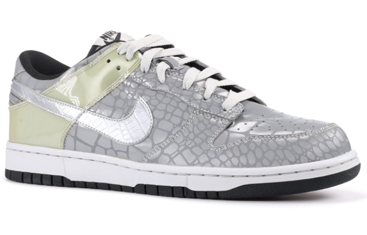 Nike Dunk Low Metallic Silver/Black-Neutral Grey 309431-904