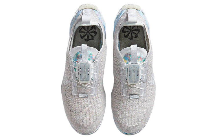 Nike Womens Air VaporMax 2020 Flyknit 'Summit White' White/White/Summit White CJ6741-100