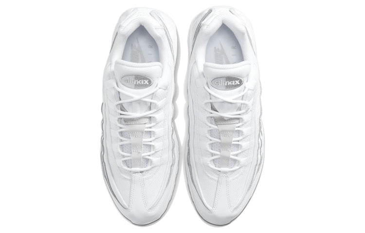 Nike Air Max 95 Triple White White/Grey Fog/White CT1268-100 sneakmarks