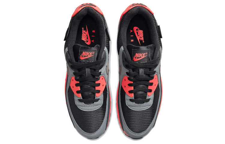 Nike Air Max 90 'Kiss My Airs' Black/Smoke Grey/Dark Smoke Grey/Iron Grey DJ4626-001 KICKSOVER